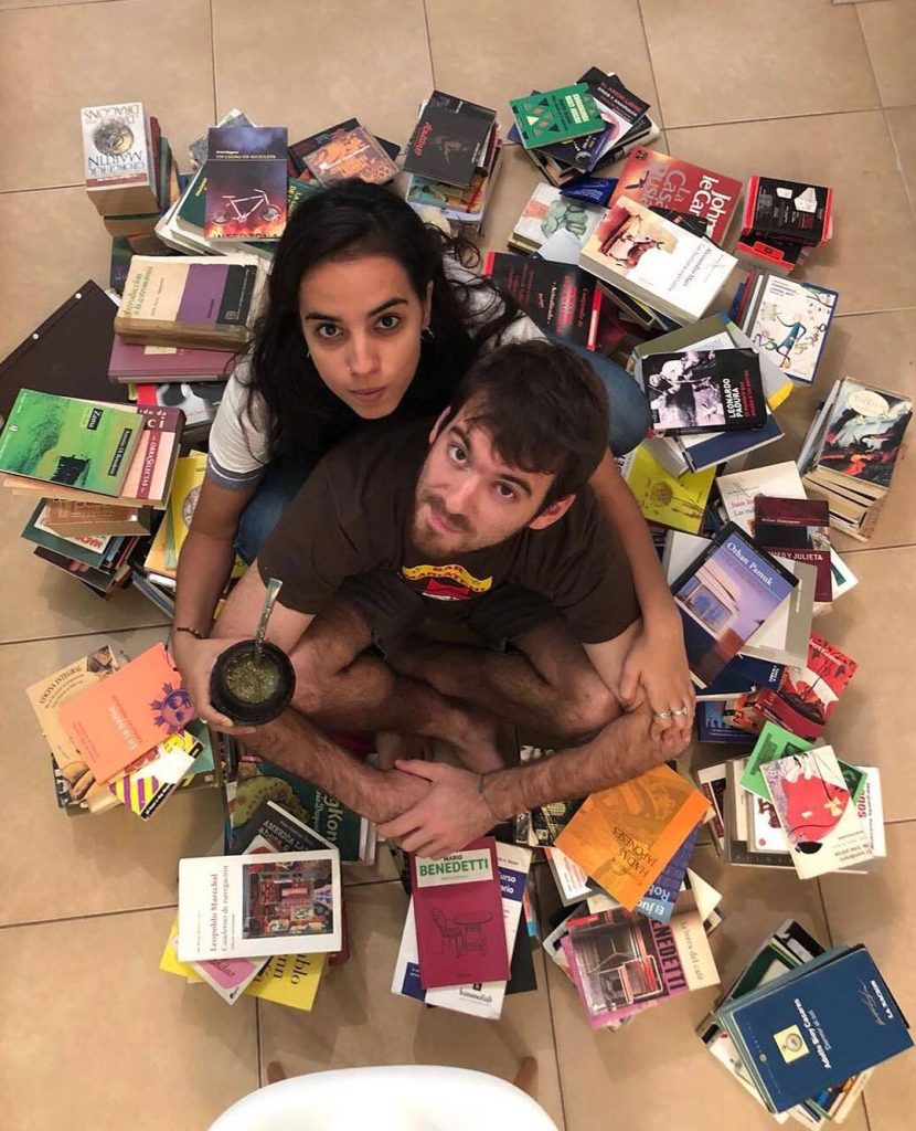 2018, Argentina – The day we decided to donate all our books to a prison in Montevideo, Uruguay and officially, our only belongings in life were going to fit into a backpack.